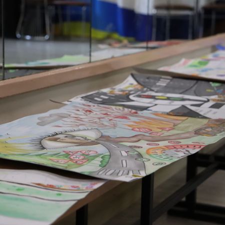 Територіальний етап обласної АРТ-галереї «Безпека дорожнього руху – це життя».