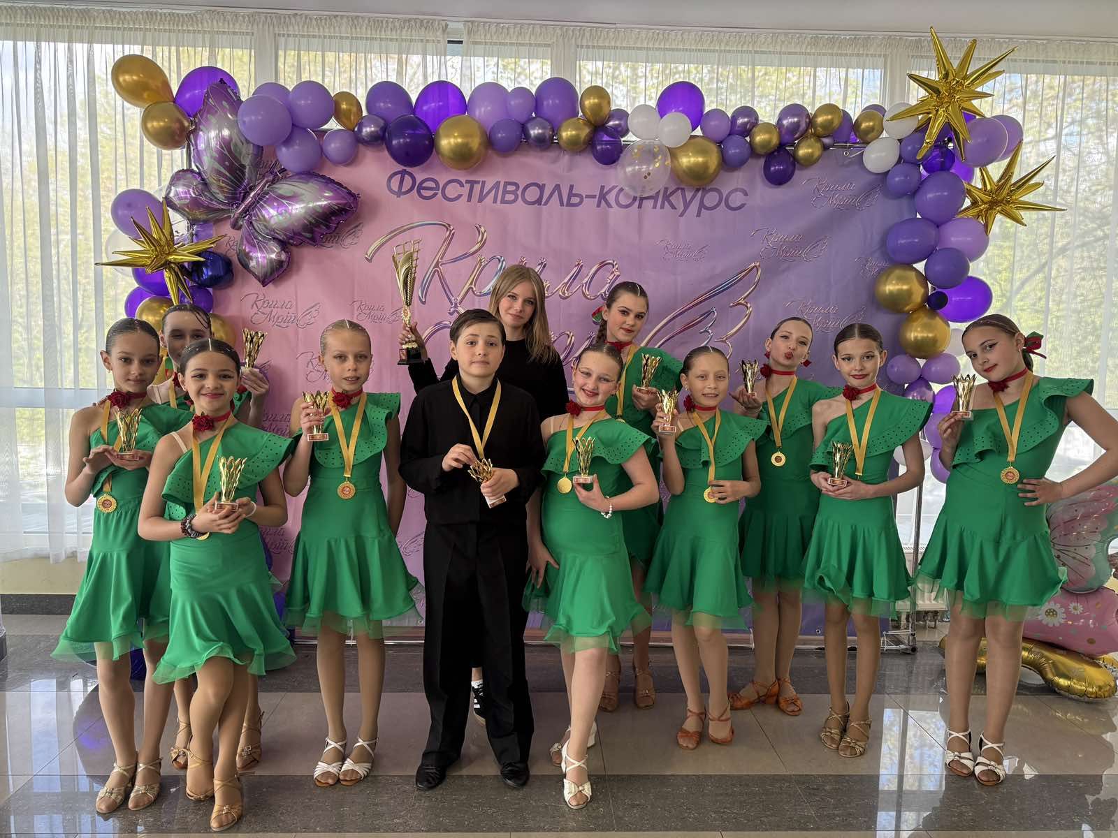 Вітаємо переможців — гуртка спортивно-бального танцю «IMPERIA» та керівника Пащенко Олександру Юріївну