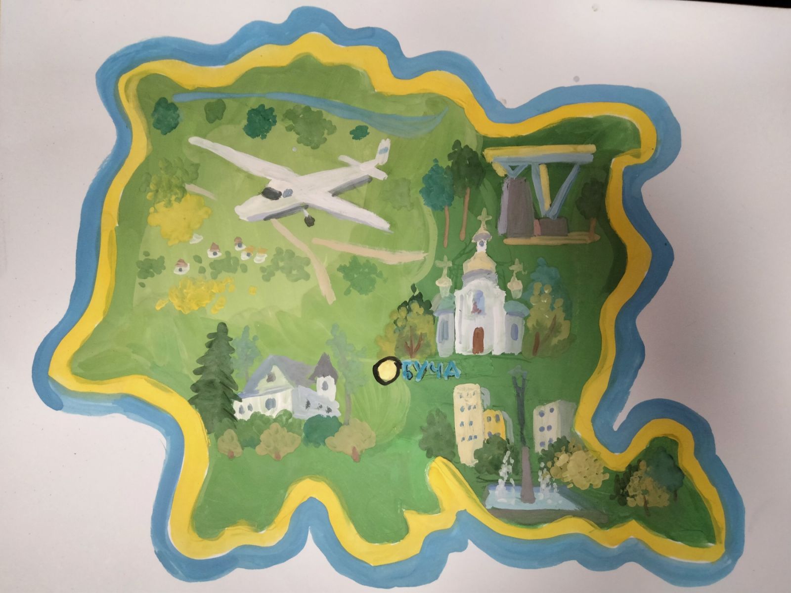 Вітаємо Ожему Вікторію, вихованку гуртка “Образотворче мистецтво”